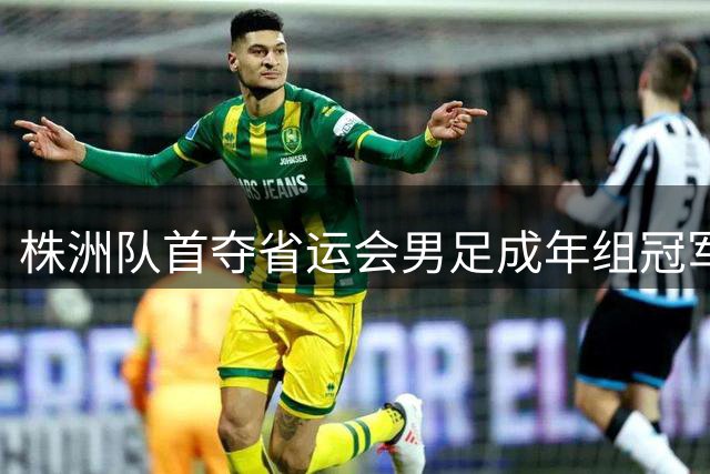 株洲队首夺省运会男足成年组冠军，U18组长沙队夺冠